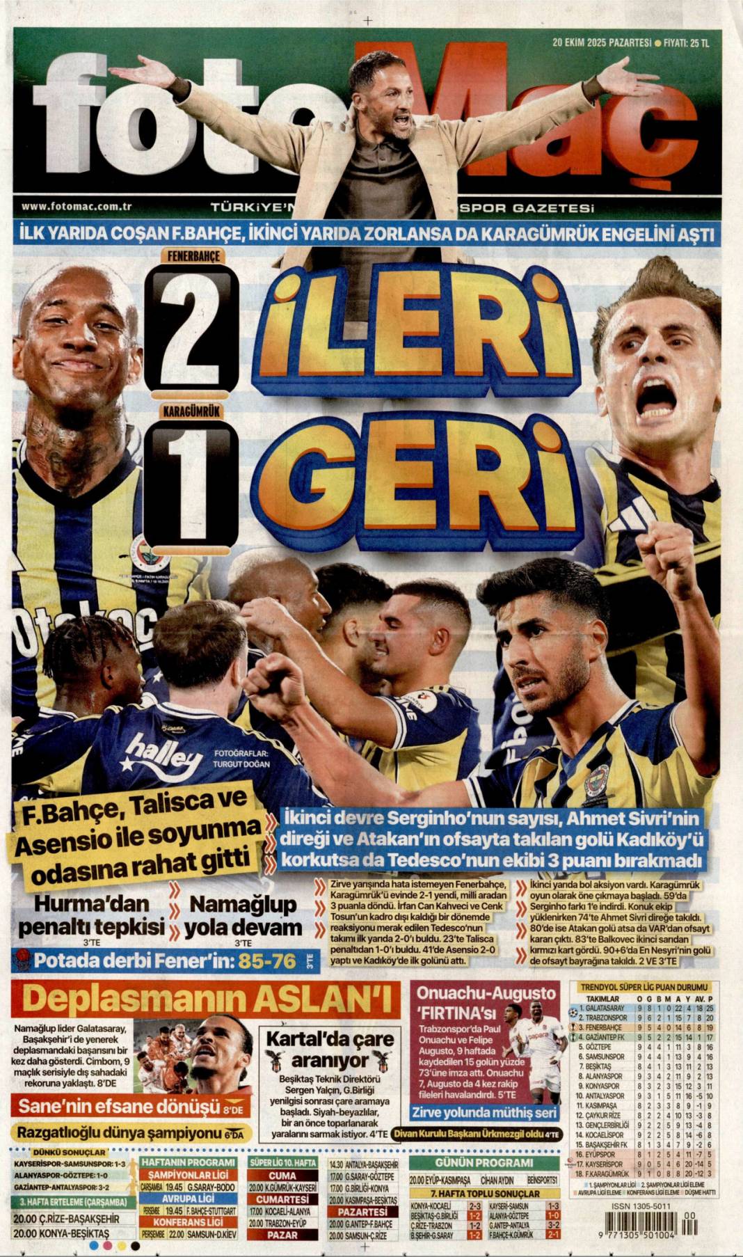 Katil İsrail'in ateşkesi yok: 20 Ekim 2025 Pazartesi güncel gazete manşetleri 22