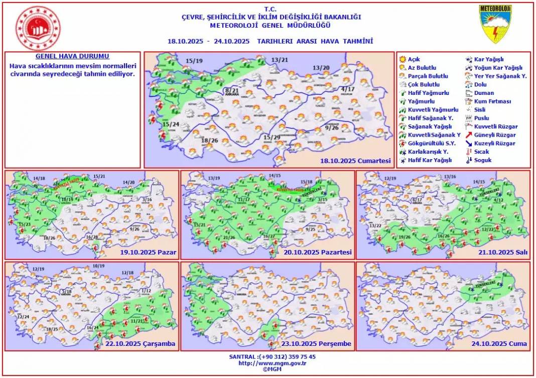 Meteoroloji uyardı: O üç bölgelere sağanak yağış geliyor! Bugün hava nasıl, cumartesi hava nasıl olacak? 4