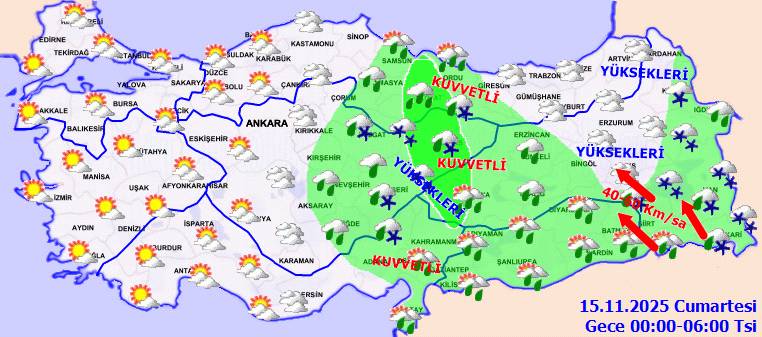 Meteoroloji uyardı: Hava sıcaklıkları düşüyor, kar kapıda! Bugün hava nasıl, cuma günü hava nasıl olacak? 10