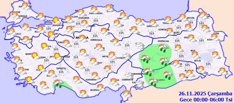 Meteoroloji duyurdu: O bölgelerde göz gözü görmeyecek! Bugün hava nasıl, salı günü hava nasıl olacak? 3