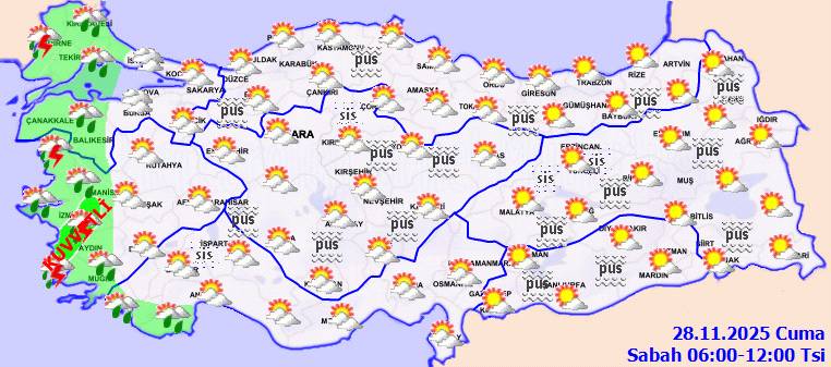 Meteoroloji uyardı: O illerimize dikkat! Kuvvetli olması bekleniyor| Bugün hava nasıl, cuma günü hava nasıl olacak? 6
