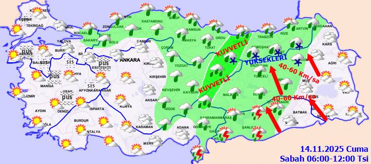 Meteoroloji uyardı: Hava sıcaklıkları düşüyor, kar kapıda! Bugün hava nasıl, cuma günü hava nasıl olacak? 7