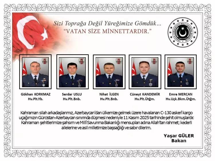 Türkiye yasta! MSB tek tek açıkladı: İşte, şehitlerimizin kimlikleri ve memleketleri... 30