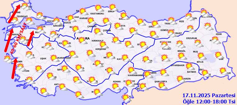 O bölgelerde hava sıcaklıkları artıyor: Bugün hava nasıl, pazartesi hava nasıl olacak? 8
