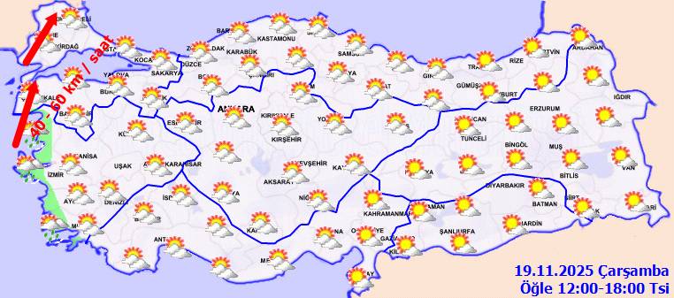 Meteoroloji uyardı: O bölgelerde kuvvetli olması bekleniyor! Bugün hava nasıl, çarşamba günü hava nasıl olacak? 7