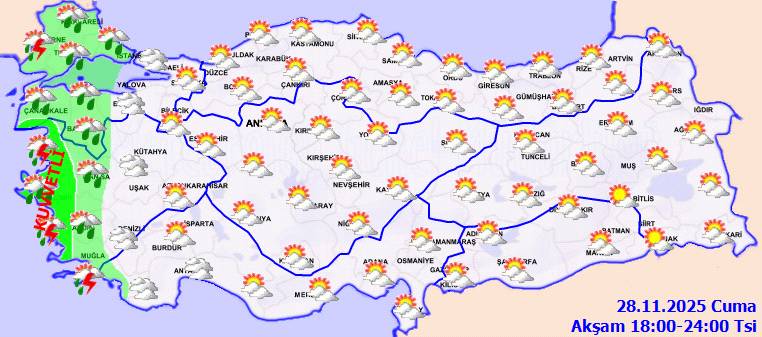 Meteoroloji uyardı: O illerimize dikkat! Kuvvetli olması bekleniyor| Bugün hava nasıl, cuma günü hava nasıl olacak? 10