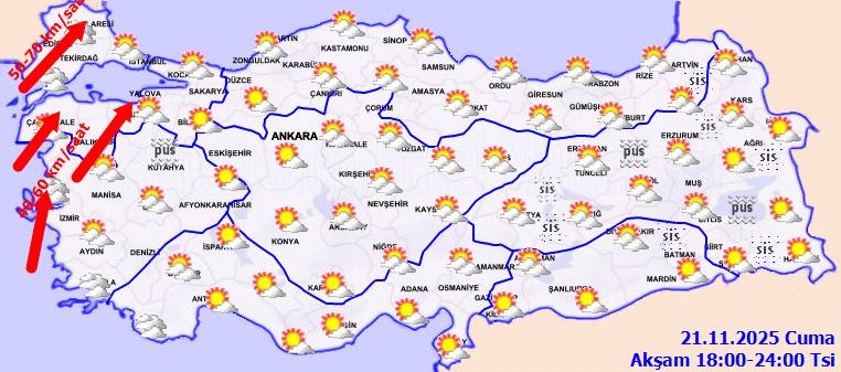 Meteoroloji uyardı: O bölgelerde, kuvvetli olması bekleniyor! Bugün hava nasıl, cuma günü hava nasıl olacak? 10
