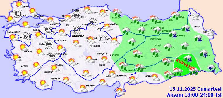 Meteoroloji son tahminlerini açıkladı: Haftasonu yağmur var mı, bugün hava nasıl, cumartesi hava nasıl olacak? 8