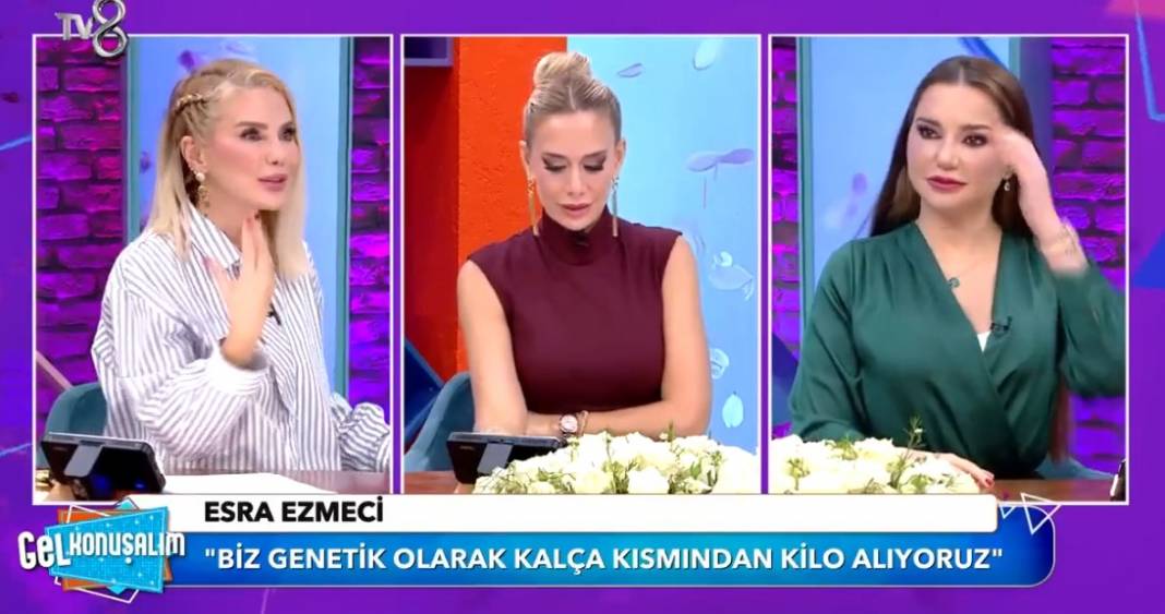 Esra Ezmeci'nin kalçası canlı yayın konusu oldu: Ece Erken inanmayıp bakın ne yaptı! 4