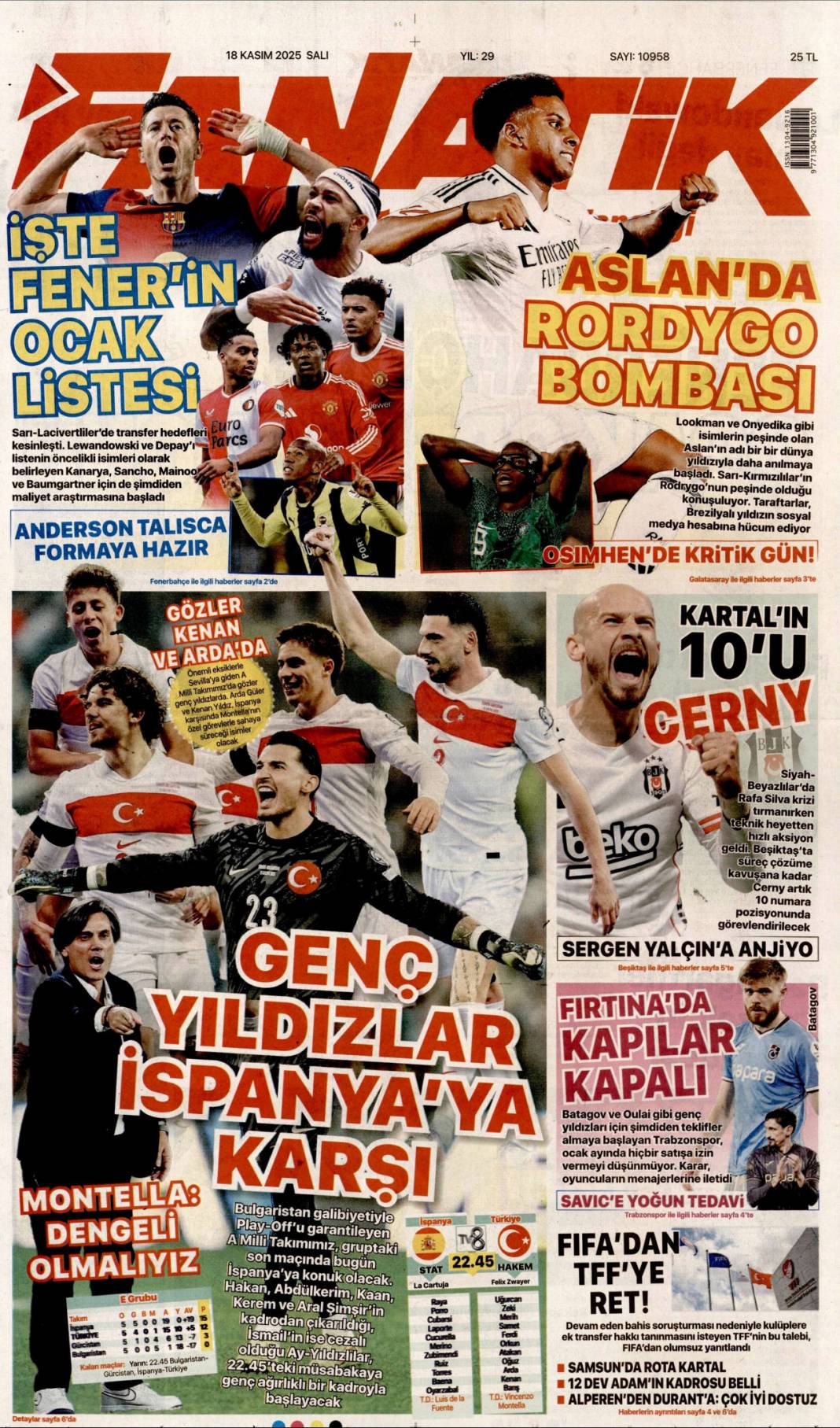 Devekuşu siyaseti CHP'yi bitirecek: 18 Kasım 2025 Salı, güncel gazete manşetleri... 23