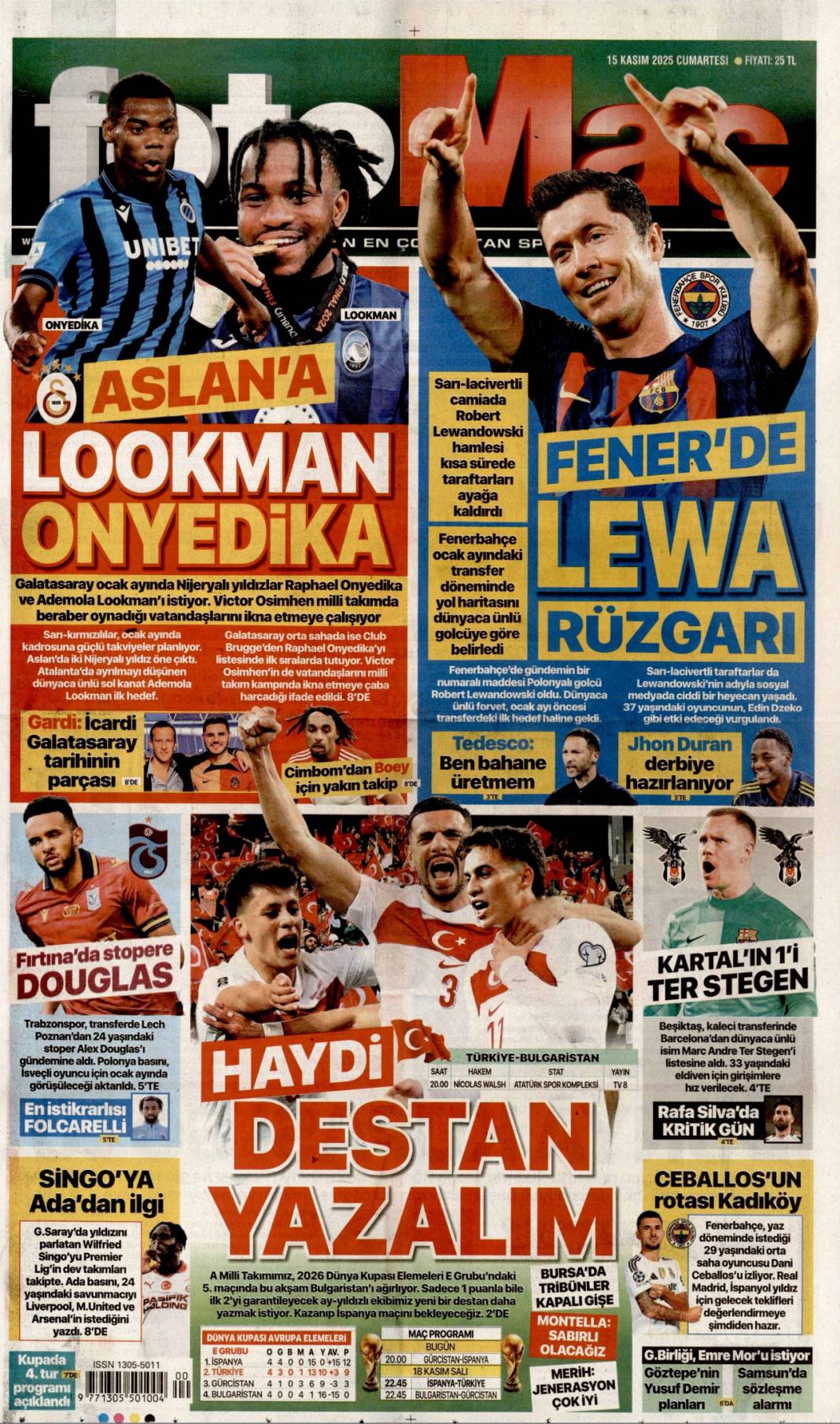 Ortaköy faciasında korkunç şüphe: 15 Kasım 2025 Cumartesi güncel gazete manşetleri... 17