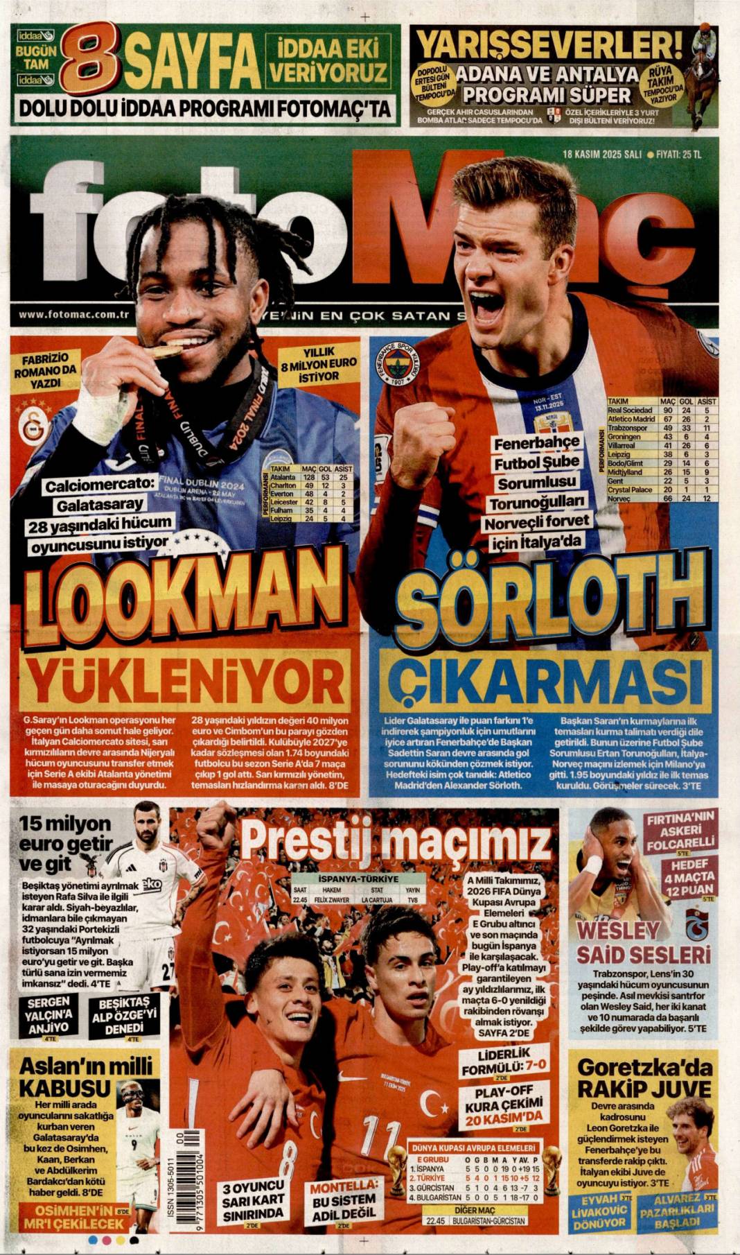 Devekuşu siyaseti CHP'yi bitirecek: 18 Kasım 2025 Salı, güncel gazete manşetleri... 22