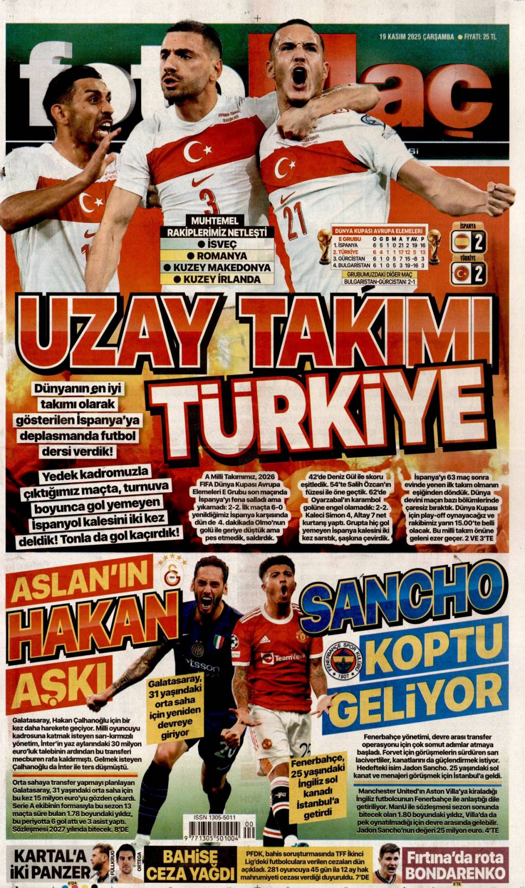 Hayat pahalılığını mutlaka çözeceğiz: 19 Kasım 2025 Çarşamba, güncel gazete manşetleri... 23