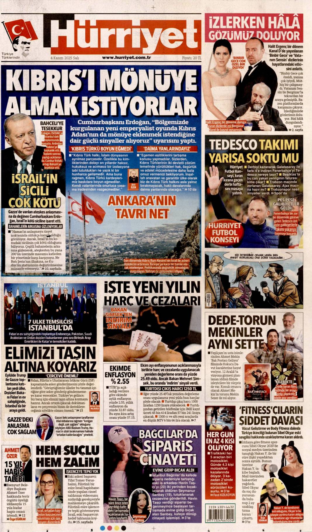 Cumhuriyetin en başarılı kadrosuyuz! 4 Kasım 2025 Salı, güncel gazete manşetleri 2