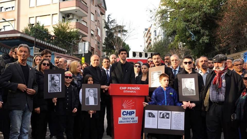 CHP Pendik ilçe başkanlığından yoğun katılımlı 10 Kasım Atatürk’ü Anma Günü etkinliği 4