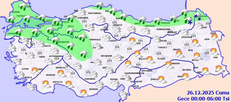 Meteoroloji uyarı üzerine uyarı yaptı: Kuvvetli yağış ve soğuk geliyor! Bugün hava nasıl, Perşembe günü hava nasıl? 3