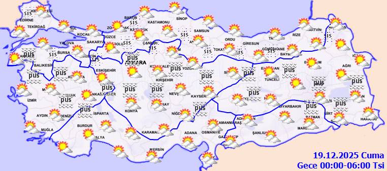 Meteoroloji açıkladı: Türkiye donacak! Bugün hava nasıl, perşembe günü hava nasıl olacak? 3