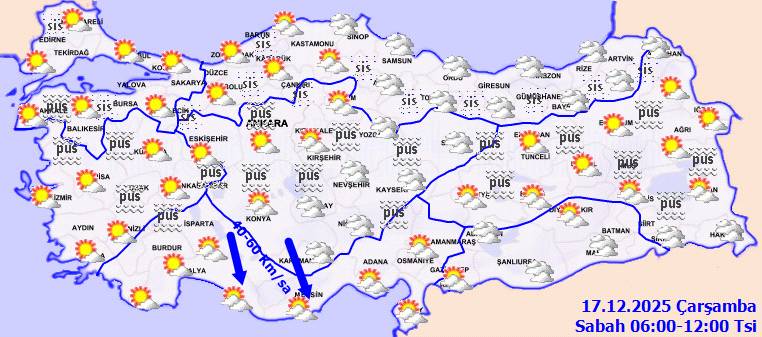 Meteoroloji son tahminlerini açıkladı: Don ve soğuk hava, o bölgelerde etkili olacak! Bugün hava nasıl, çarşamba günü hava nasıl olacak? 5