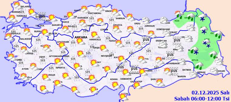O illerimize karla karışık yağmur geliyor: Bugün hava nasıl, salı günü hava nasıl olacak? 6