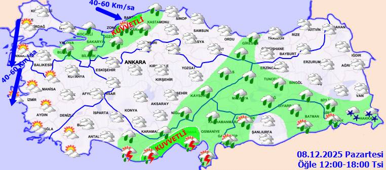 Meteoroloji açıkladı: Lapa lapa kar geliyor! Bugün hava nasıl, pazartesi hava nasıl olacak? 8