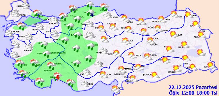 Meteoroloji uyardı: O bölgeler buz kesecek! Bugün hava nasıl, Pazartesi hava nasıl olacak? 7