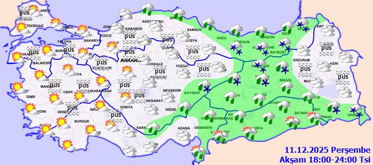 Meteoroloji son tahminlerini açıkladı: O bölgelerde, göz gözü görmeyecek! Bugün hava nasıl, perşembe günü hava nasıl olacak? 10