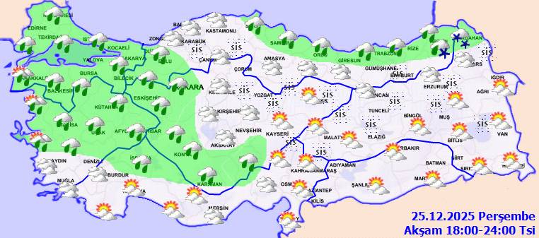 Meteoroloji uyarı üzerine uyarı yaptı: Kuvvetli yağış ve soğuk geliyor! Bugün hava nasıl, Perşembe günü hava nasıl? 9