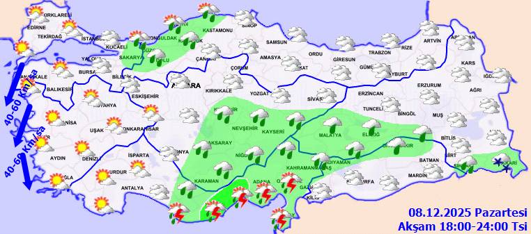 Meteoroloji açıkladı: Lapa lapa kar geliyor! Bugün hava nasıl, pazartesi hava nasıl olacak? 9
