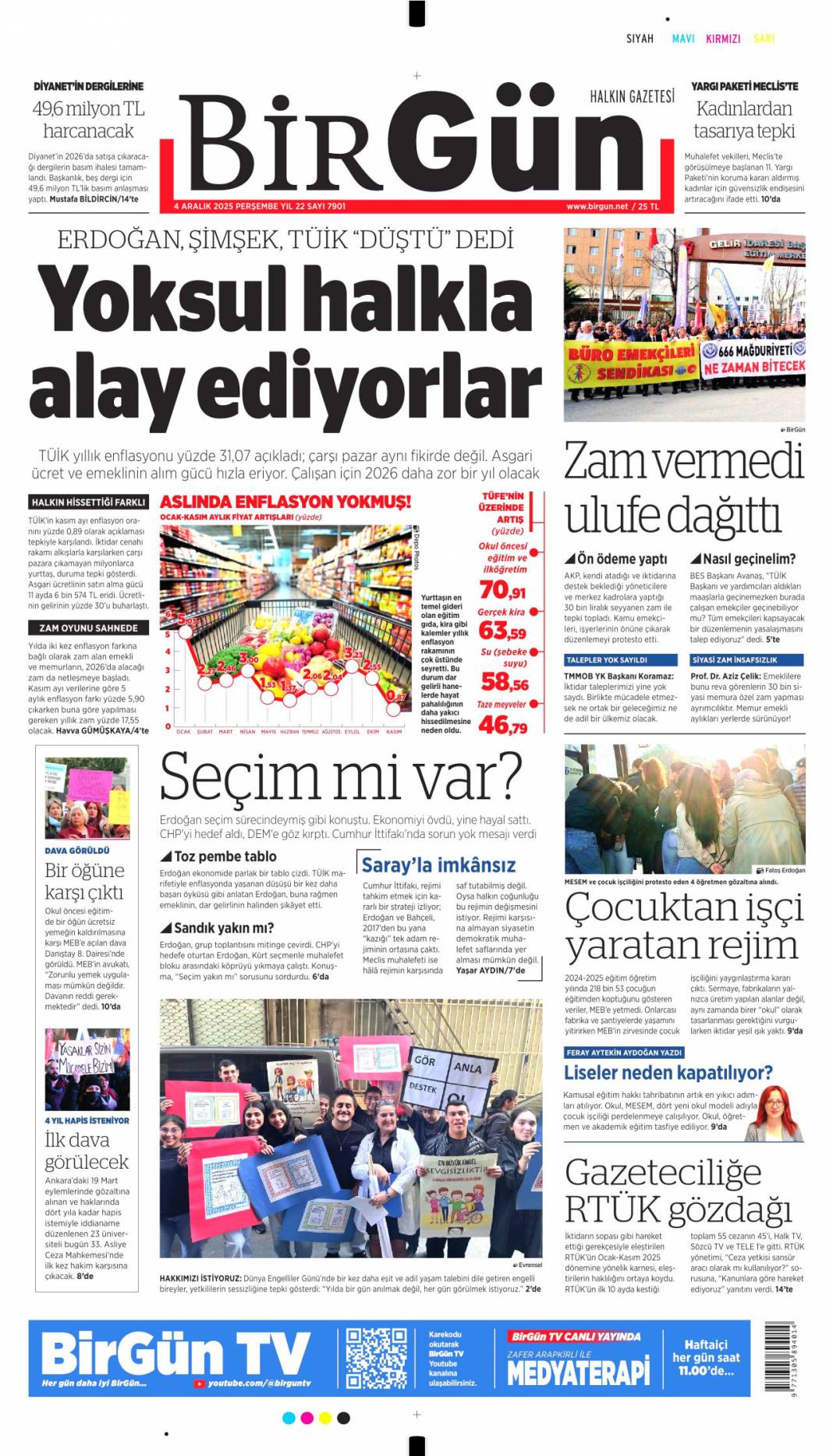 Özel aynaya bak, celladı görürsün: 4 Aralık 2025 Perşembe güncel gazete manşetleri... 11