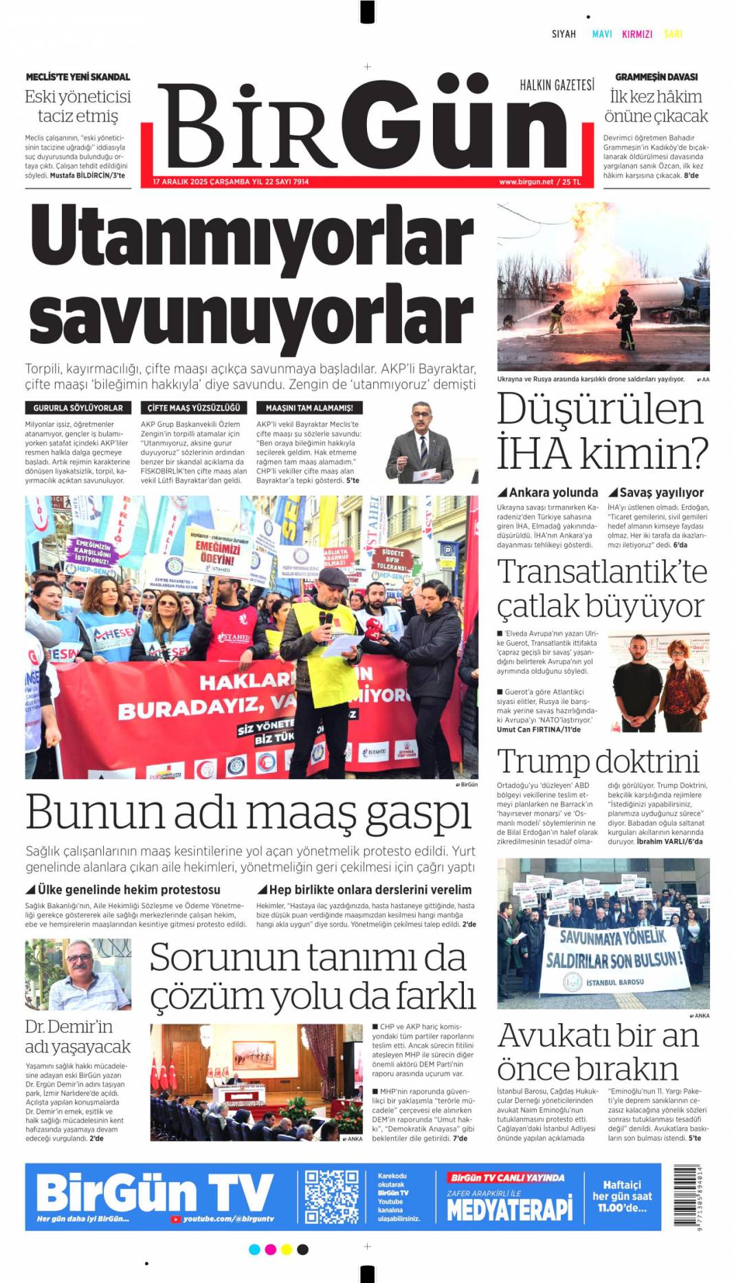 Güllü'nün cinayetinde miras kuşkusu: 17 Aralık 2025 Çarşamba, güncel gazete manşetleri... 12