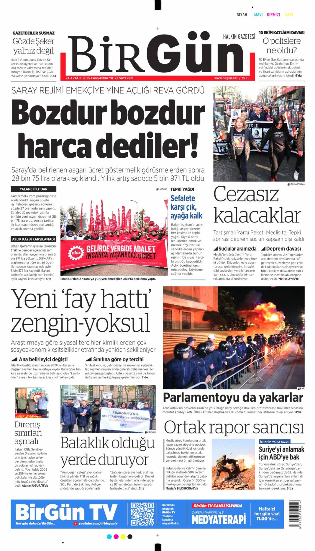 Karanlık yalının Garip mesajı: 24 Aralık 2025 Çarşamba güncel gazete manşetleri... 11