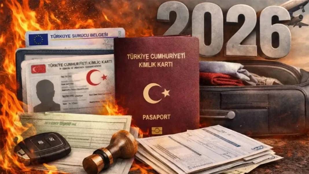 Hepsine birden zam geldi! Pasaport, ehliyet, kimlik 2026 yılı zamlı fiyatları belli 7