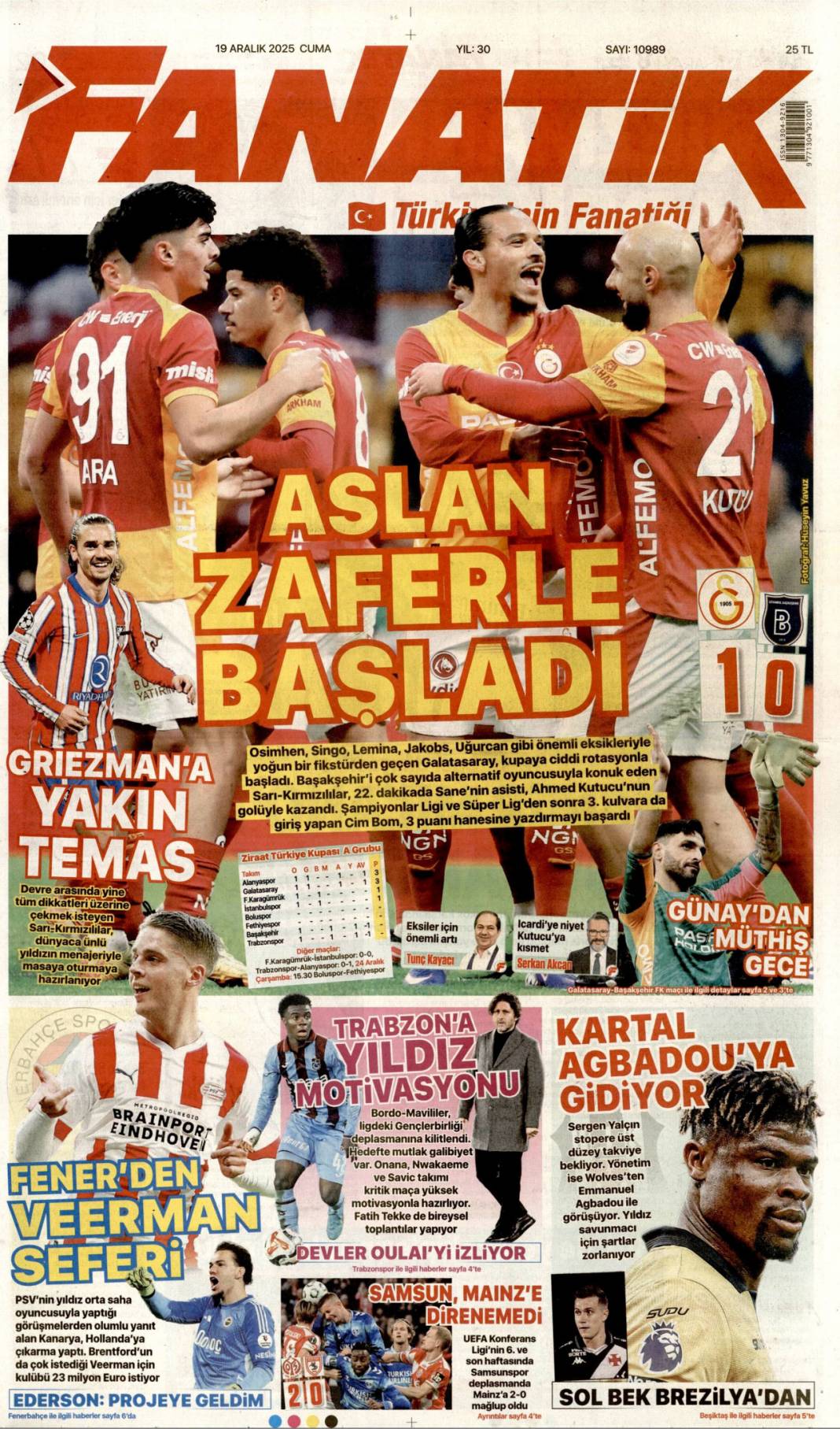 Yıkım kafası emek'i görsün: 19 Aralık 2025 Cuma güncel gazete manşetleri... 22
