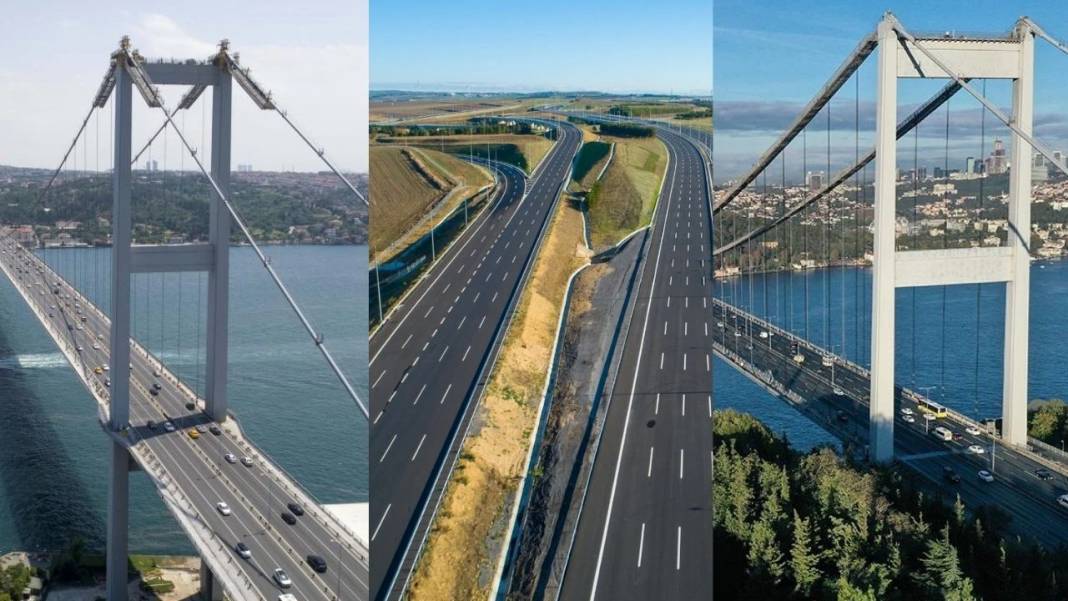 Köprü ve otoyollara zam geldi! 15 Temmuz şehitler, Fatih Sultan Mehmet, Yavuz Sultan Selim , Osmangazi ve Çanakkale köprü geçiş ücretleri ne kadar oldu? 7