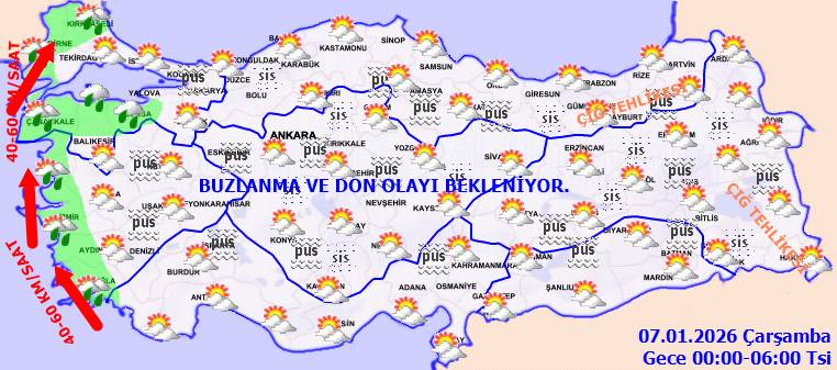 Meteoroloji uyardı: O bölgelerde kuvvetli olması bekleniyor! Bugün hava nasıl, Salı günü hava nasıl olacak? 6