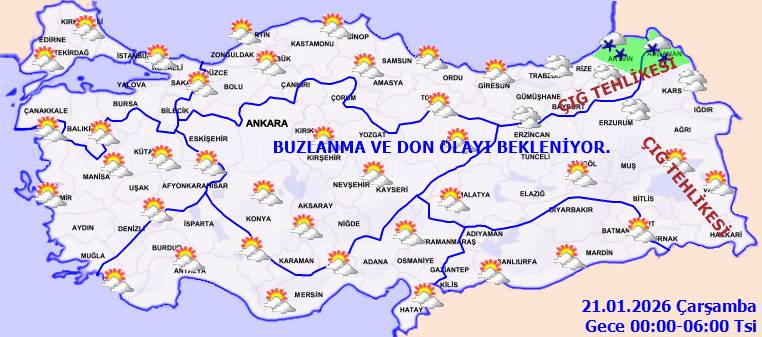 Meteoroloji uyardı: O bölgelerde yer yer kuvvetli olacak! Bugün hava nasıl, Salı günü hava nasıl olacak? 10