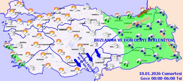 Meteoroloji tarih verdi: Kar bu sefer fena geliyor! Bugün hava nasıl, Cuma günü hava nasıl olacak? 4