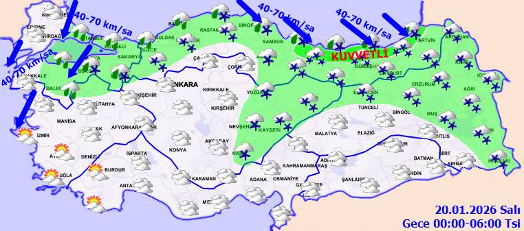 Kar İstanbul'a fena geldi! Meteoroloji'den uyarı üstüne uyarı! Bugün hava nasıl, Pazartesi hava nasıl olacak? 3