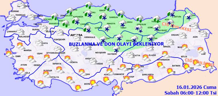 Meteoroloji'den sağanak uyarısı! Bugün hava nasıl, Cuma günü hava nasıl olacak? 7