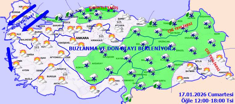 Meteoroloji uyardı: Sıcaklıklar 10 derece düşüyor, kar geliyor! Bugün hava nasıl, Cumartesi hava nasıl olacak? 4