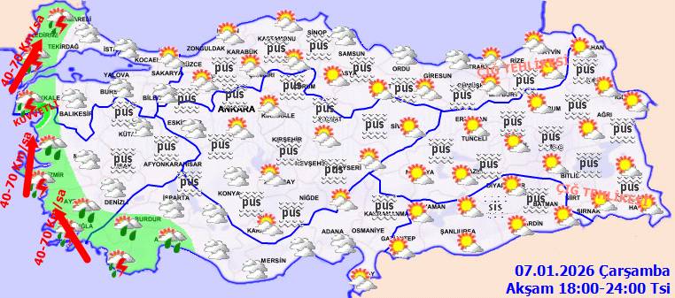 Meteoroloji uyardı: Kar fırtına ve soğuk hava geri mi geliyor? Bugün hava nasıl, Çarşamba günü hava nasıl olacak? 12