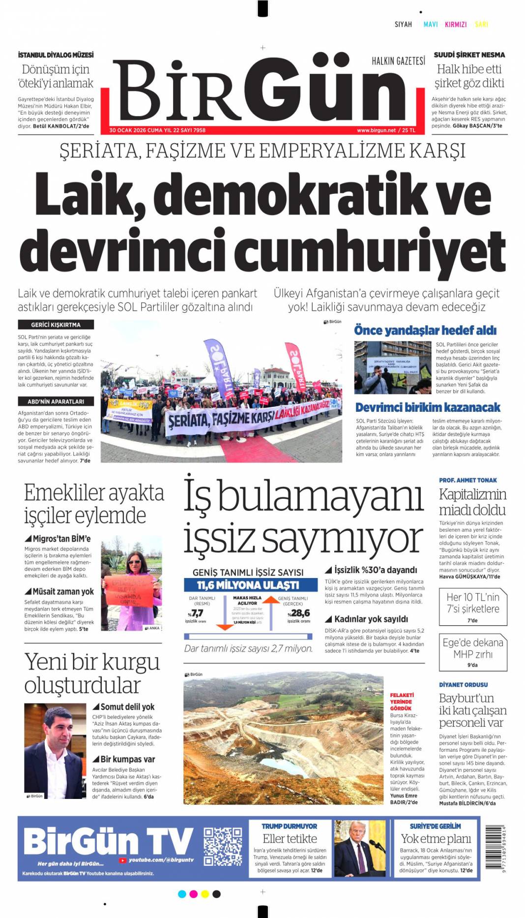 Asra Türk dünyasının mührünü vuracağız! 30 Ocak 2026 Cuma, güncel gazete manşetleri... 12