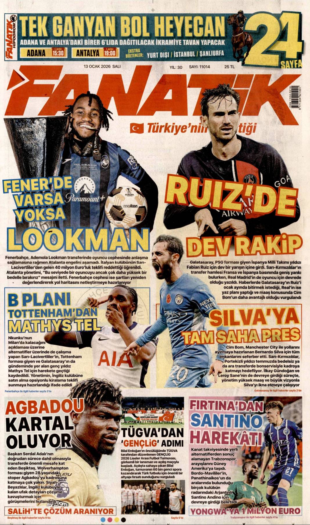 İran'da enformasyon savaşı: 13 Ocak 2026 Salı güncel gazete manşetleri 27