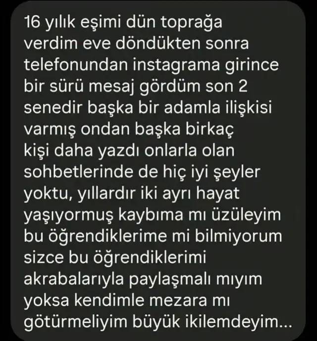 Vefat eden karısının telefonunu inceleyen adam gördüklerine inanamadı! "Kaybıma mı üzüleyim öğrendiklerime mi?" 5