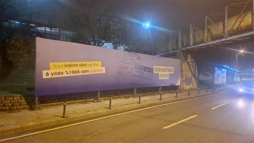 AK Partiden ses getiren İstanbul hamlesi! Şehrin dört bir yanınI pankartlarla donattılar 1