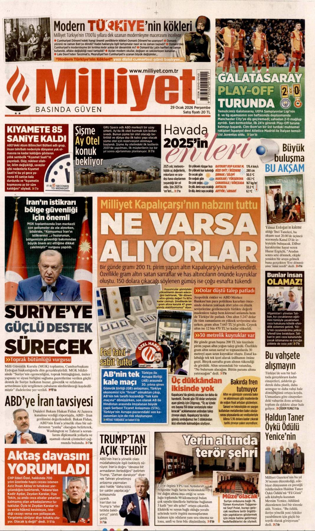 48 saat süren uyuşturucu partisi: 29 Ocak 2026 Perşembe günce gazete manşetleri... 3