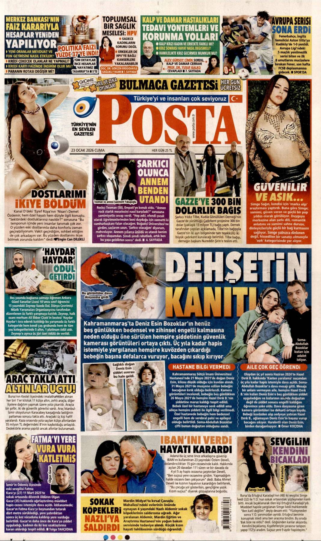 Yeni bir dünya kuruluyor: 23 Ocak 2026 Cuma güncel gazete manşetleri 15