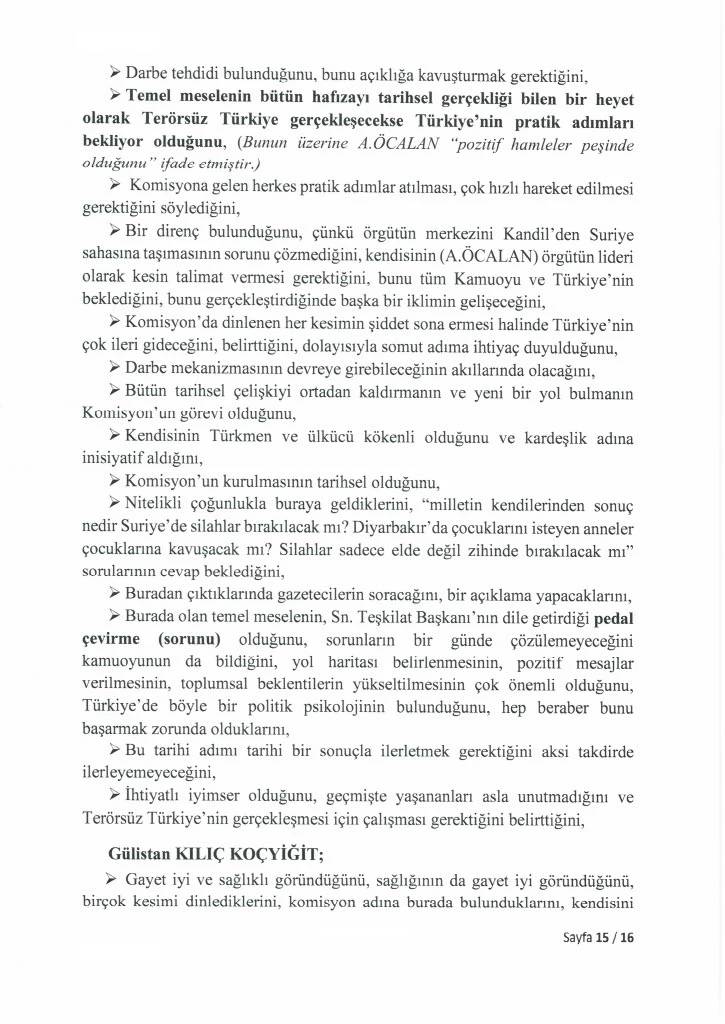 TBMM, Abdullah Öcalan ile yapılan İmralı görüşmesinin tutanak metninin tamamını yayınladı 20