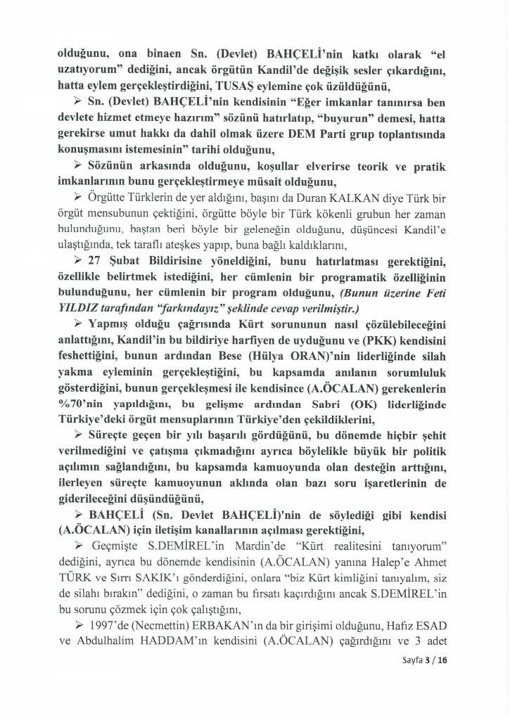 TBMM, Abdullah Öcalan ile yapılan İmralı görüşmesinin tutanak metninin tamamını yayınladı 8