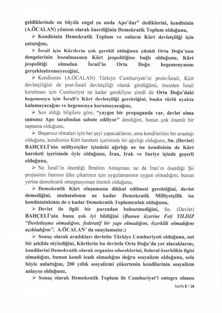 TBMM, Abdullah Öcalan ile yapılan İmralı görüşmesinin tutanak metninin tamamını yayınladı 13